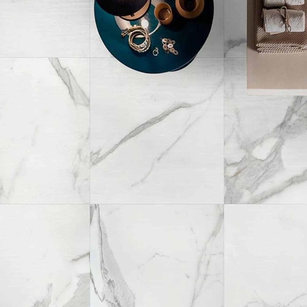 Surface Art Di Pietra Porcelain Tile Floor 12x24 Calacatta