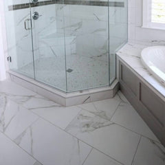 Surface Art Di Pietra Porcelain Tile Floor Honed Statuario Made in Italy