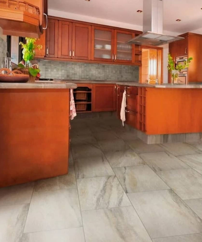 Surface Art Formations Sandstone Porcelain Tile Floor Almond Made in Italy