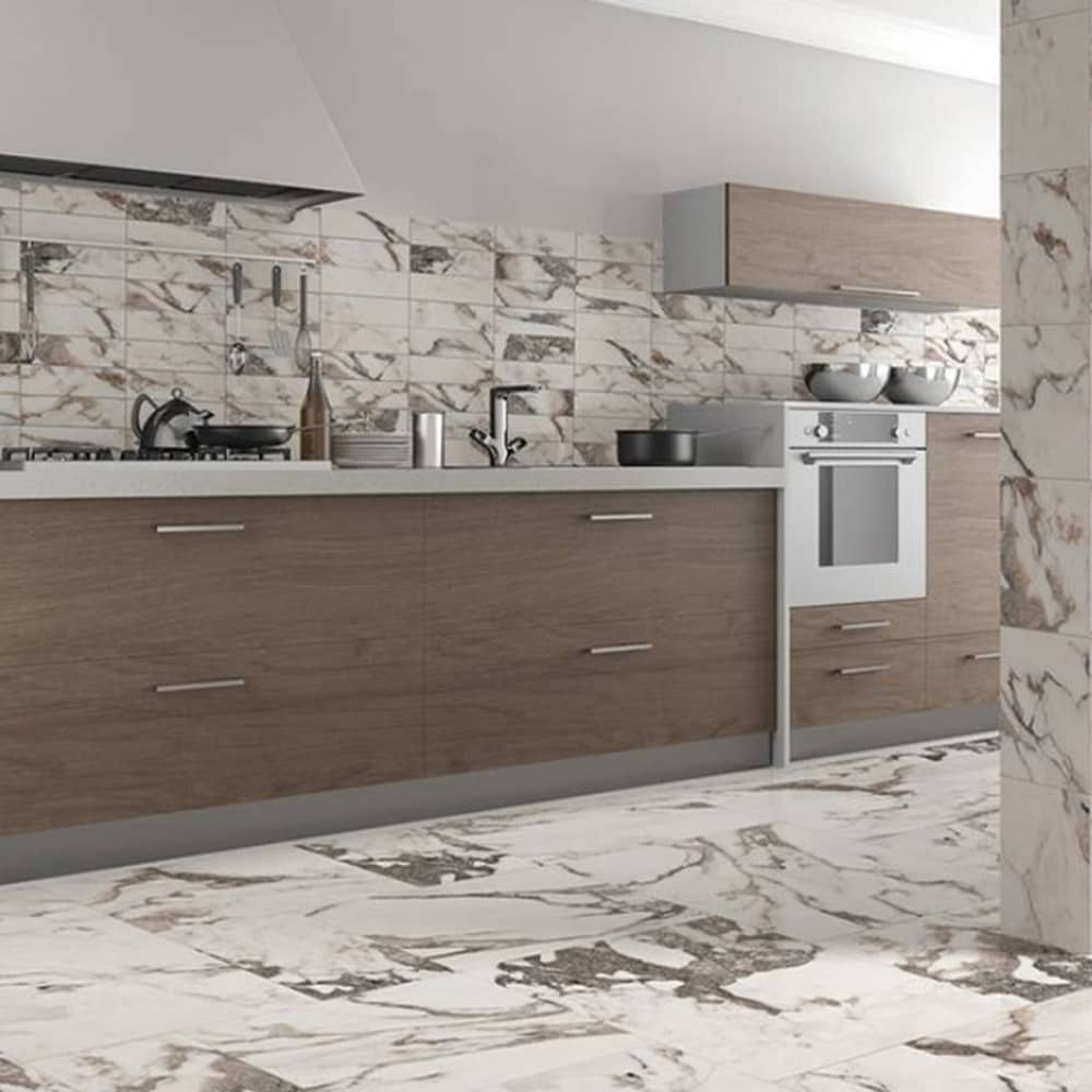 Surface Art Osaka Marble Porcelain Tile Floor Natura Made in Spain
