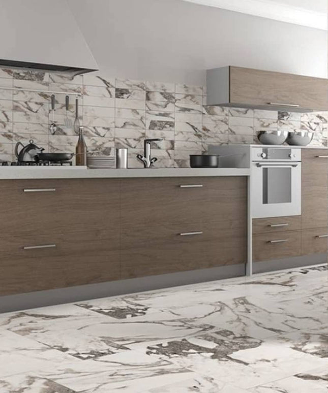 Surface Art Osaka Marble Porcelain Tile Floor Natura Made in Spain