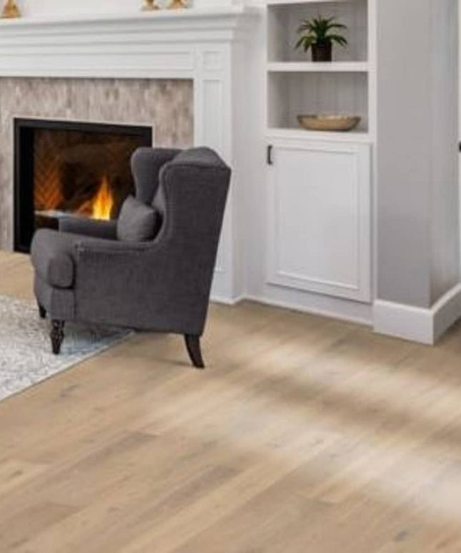 TrueTouch Coast Engineered French Oak Wire Brushed Floor Coquina TT101 Room