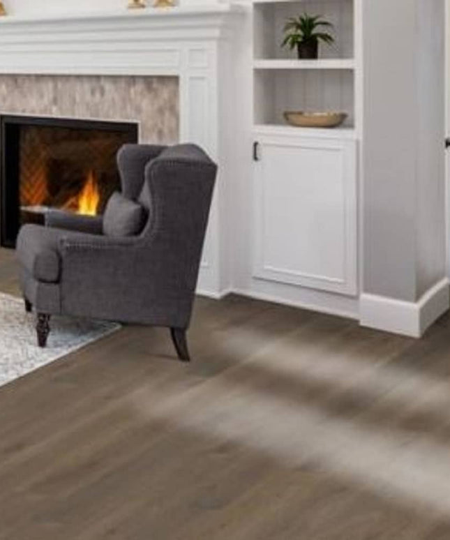 TrueTouch Coast Engineered French Oak Wire Brushed Floor High Tide TT105 Room
