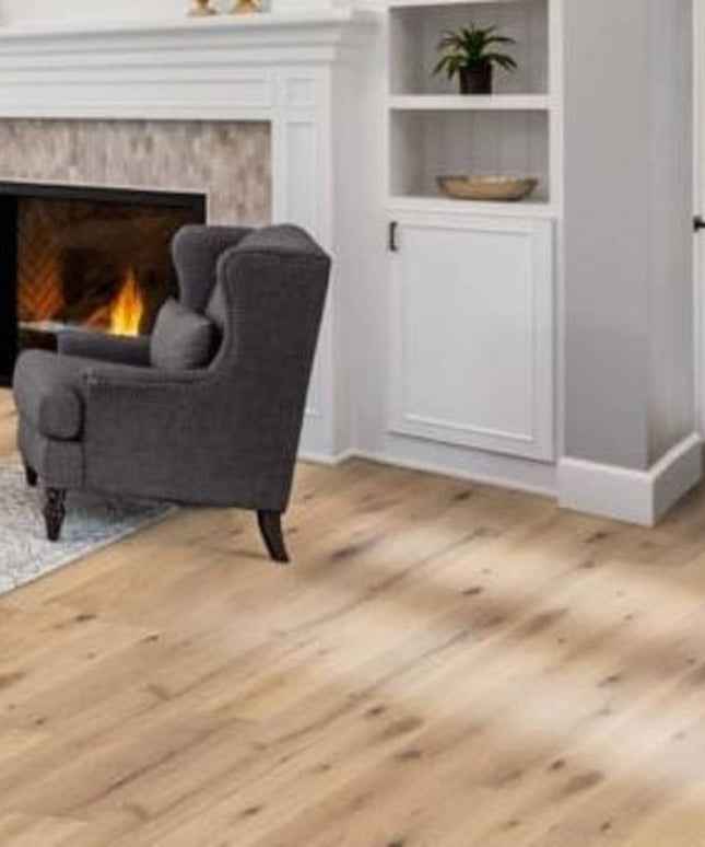 TrueTouch Coast Engineered French Oak Wire Brushed Floor Sand Bar TT109 Room
