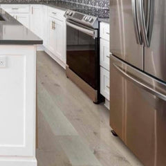 TrueTouch Pacific Longboard Engineered White Oak Wire Brushed Floor Malibu TT402 Room