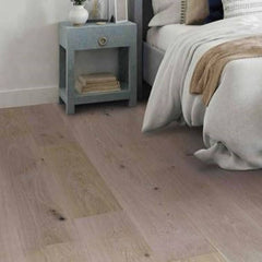 TrueTouch Pacific Longboard Engineered White Oak Wire Brushed Floor Santa Barbara TT405 Room