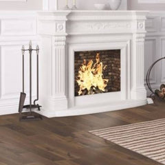 TrueTouch Rustic Charm Engineered Hickory Wire Brushed Floor Earthen TT300 Room