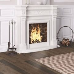 TrueTouch Rustic Charm Engineered Hickory Wire Brushed Floor Fossil  TT301 Room