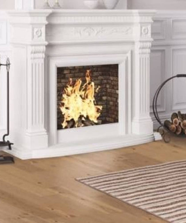 TrueTouch Rustic Charm Engineered Hickory Wire Brushed Floor Wheat TT304 Room