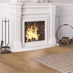 TrueTouch Rustic Charm Engineered Hickory Wire Brushed Floor Wheat TT304 Room