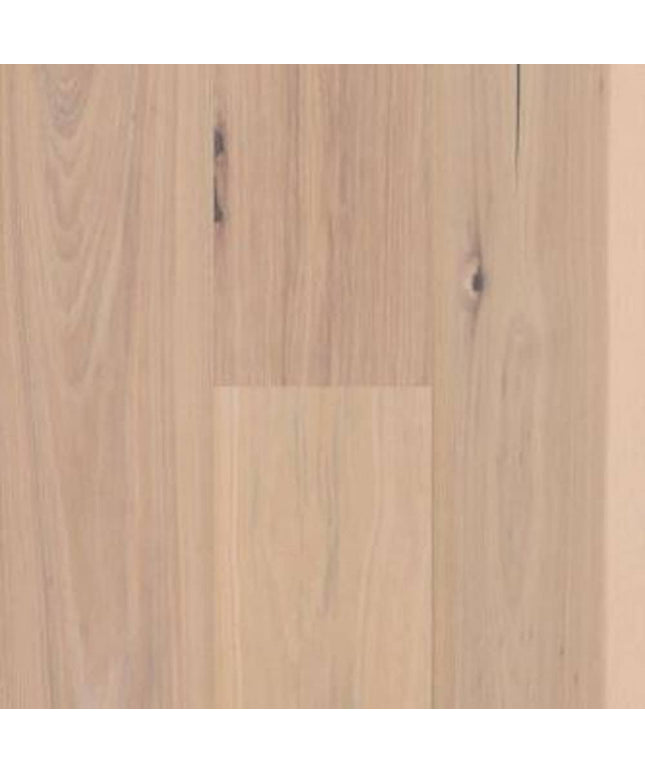 TrueTouch Rustic Charm Engineered Hickory Wire Brushed Floor Whisper White TT305