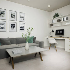 WE Cork Eco-friendly Cork Flooring Avant Garde White Canyon Made in Portugal