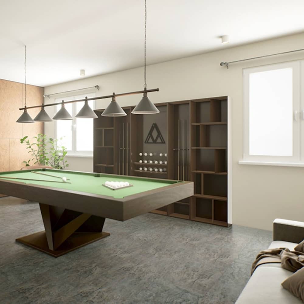 WE Cork Digital Print Cork Floating Floor Serenity Hearth Slate