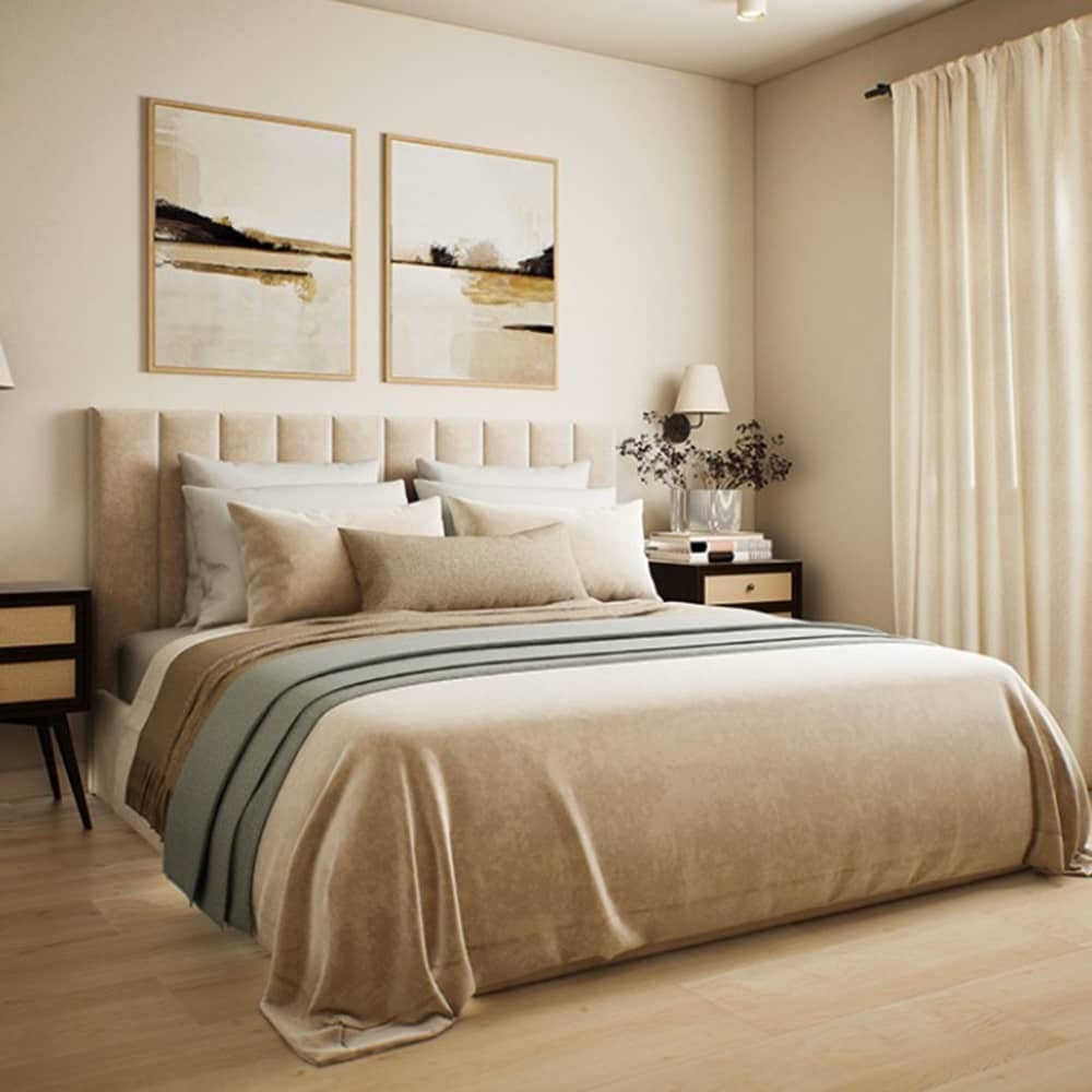 WE Cork Digital Print Cork Floating Floor Serenity Blond Sunrise Oak
