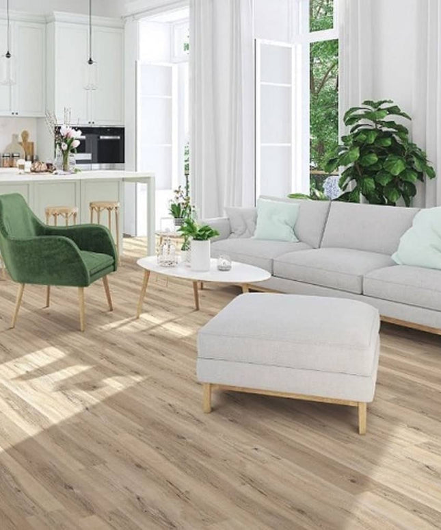 Woodlane Laminate Floor Radiant Heat Regatta Sand 303006 Room