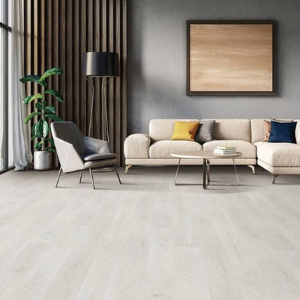 Woodlane Laminate Floor Radiant Heat Water's Edge Glacier 301004 Room