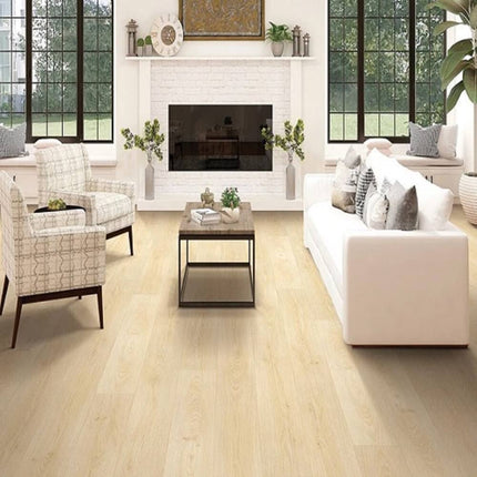 Woodlane Laminate Floor Radiant Heat Water's Edge Sand Dunes 301002 Room