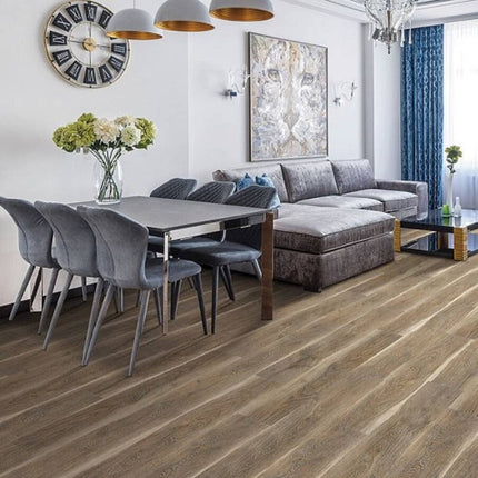 Woodlane Laminate Floor Radiant Heat Water's Edge Urban Oak 301006 Room