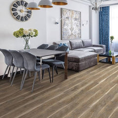 Woodlane Laminate Floor Radiant Heat Water's Edge Urban Oak 301006 Room